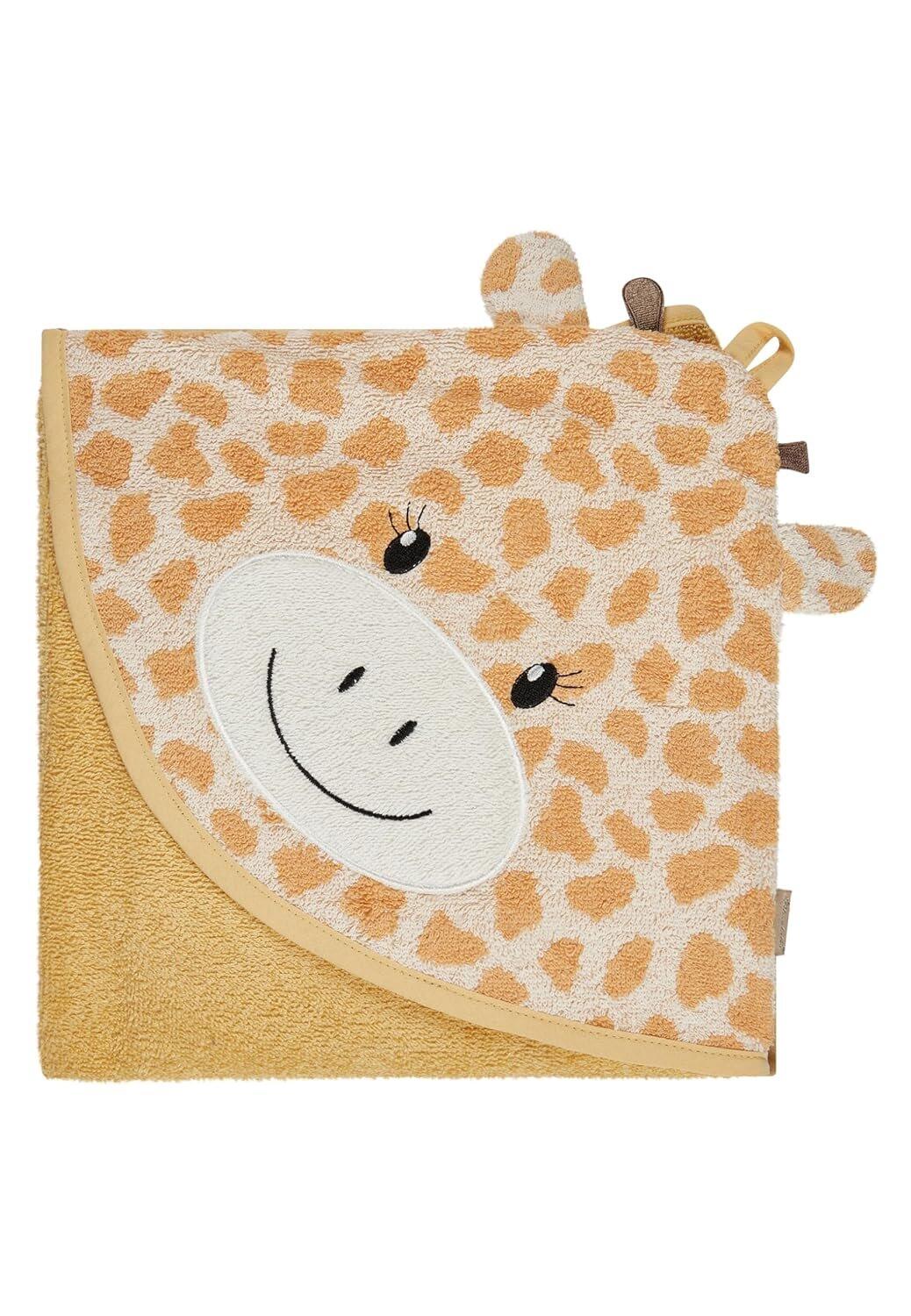 Hooded Bath Towel GIRAFFE Kaya