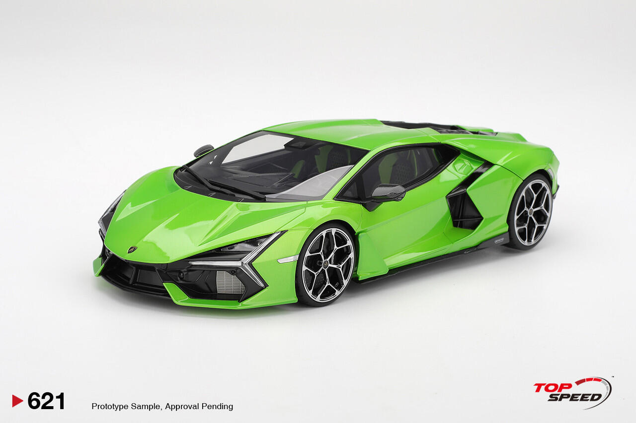 [Pre-order] TopSpeed - #TS0621 - Lamborghini Revuelto - Verde Selvans - 1:18