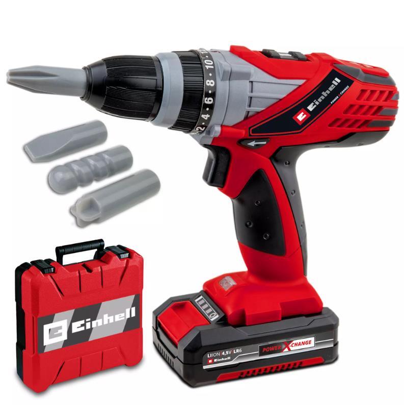 Einhell Kids perceuse-visseuse sans fil pour enfants avec mallette