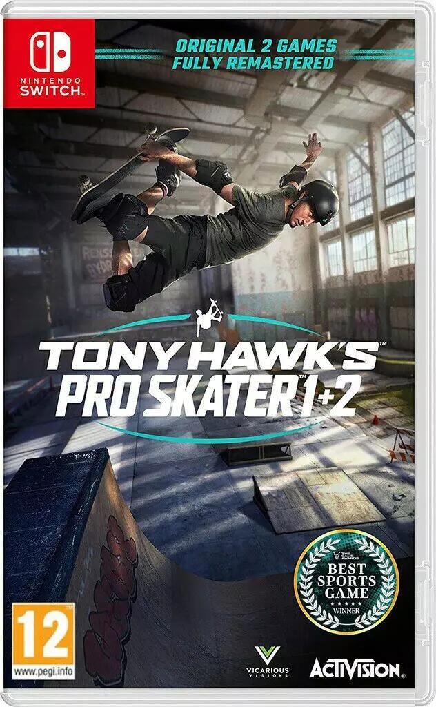Tony Hawk Pro Skater 1+2 - Videospiel Nintendo Switch