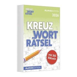 The daily 2026 Swedish-style crossword puzzle for relaxation, dimensions (W x H): 12 x 16 cm, daily tear-off calendar.