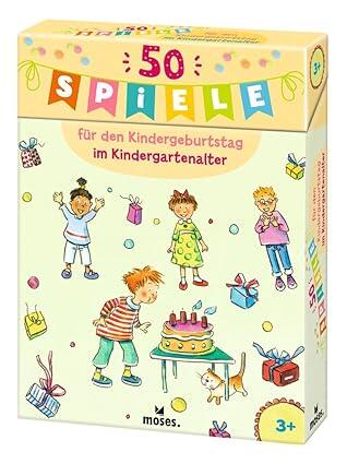 50 games for a kindergarten-age birthday party
