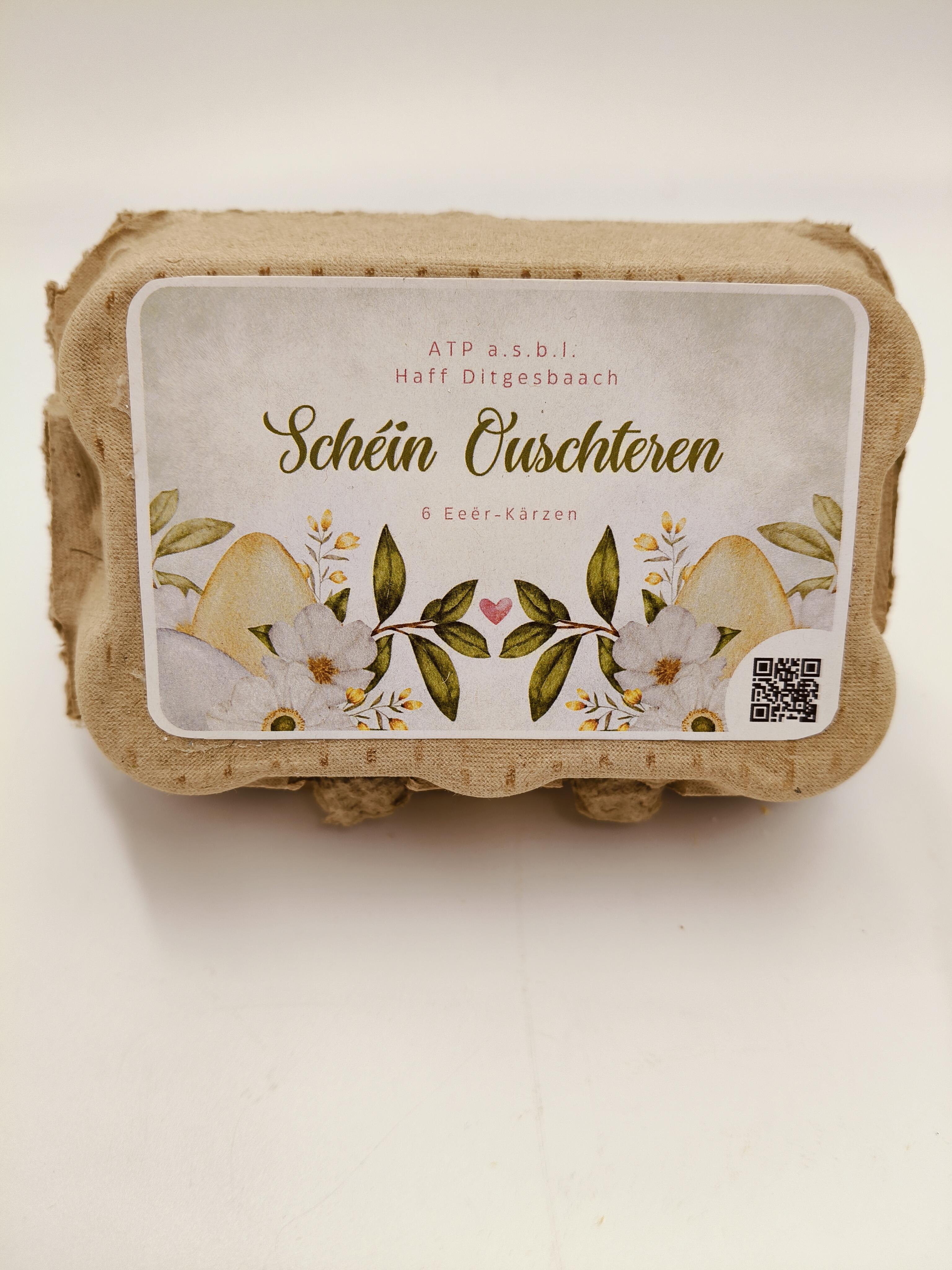 Kleine Ostereier 6 Stück 