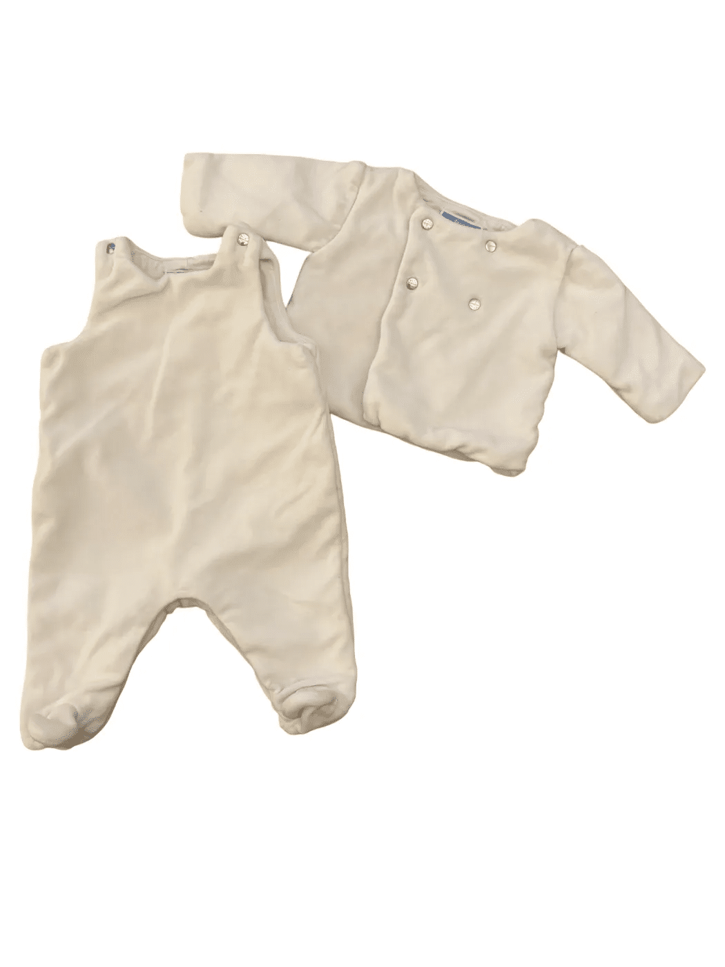 Jacadi Ensemble velours crème (3 mois / 60)