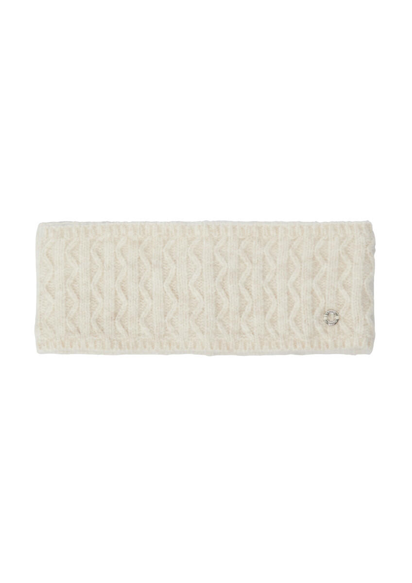 Strick-Stirnband mit Fleece-Futter
