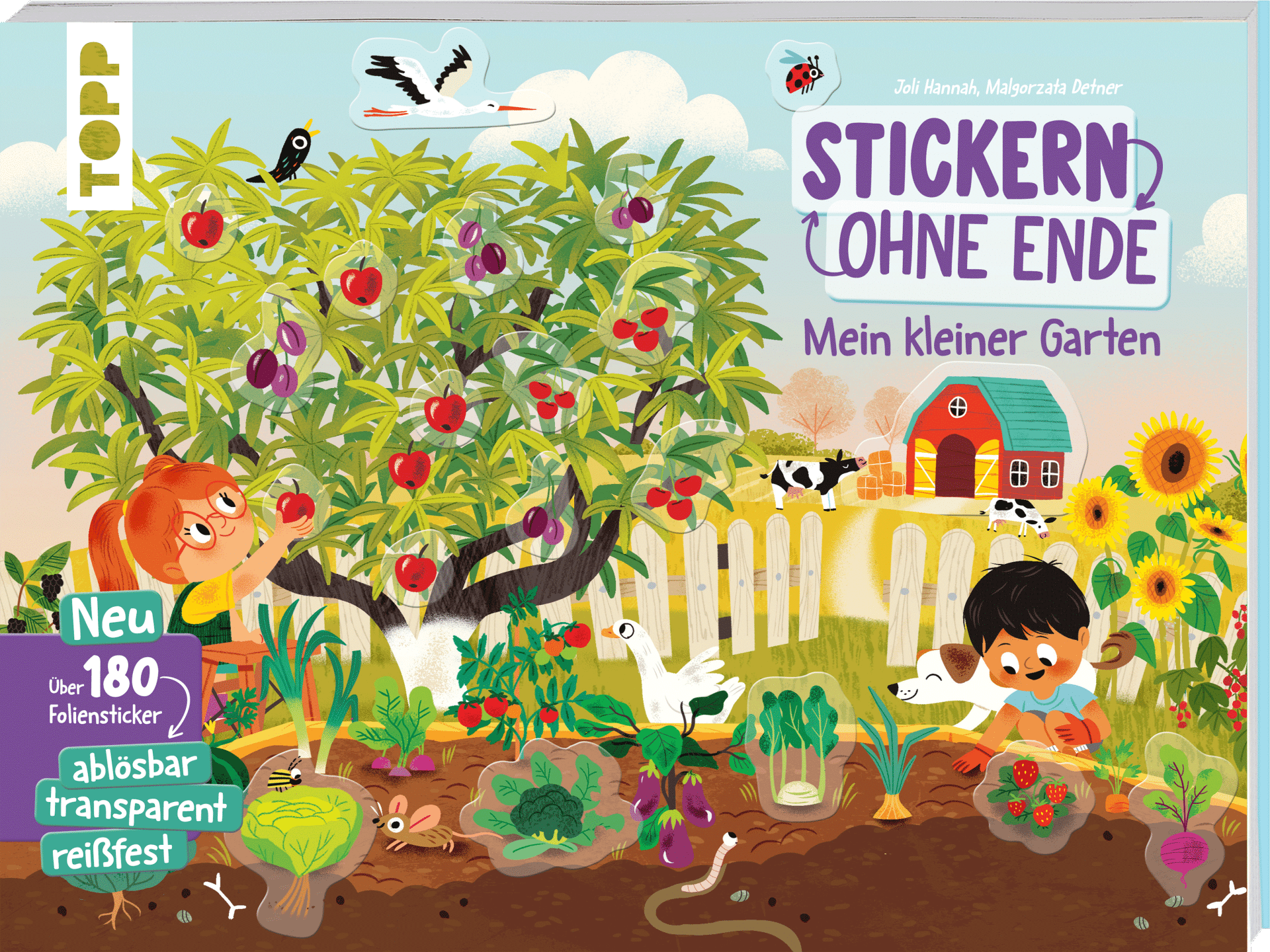 Stickern ohne Ende - Mein kleiner Garten