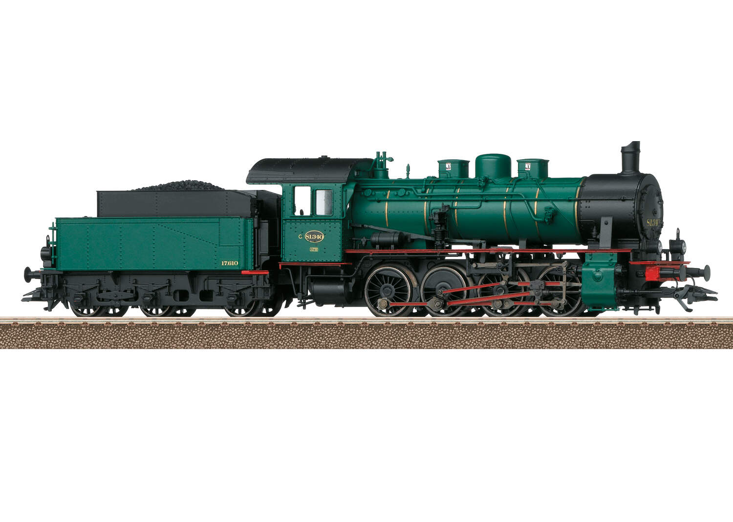 Tender Métal TRIX HO Pour Locomotive Vapeur - Pièce Détachée (manque Un Essieu)