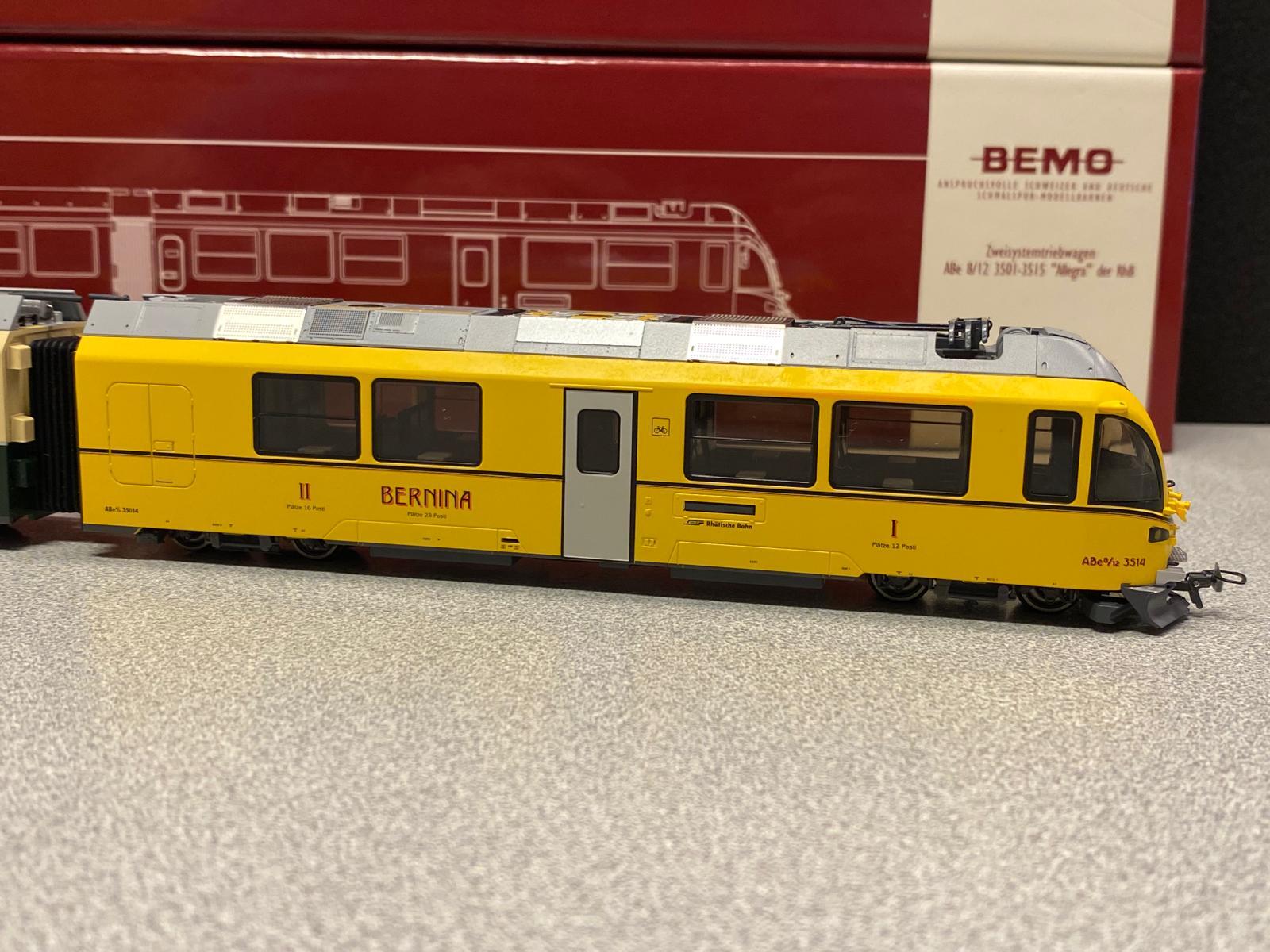 Bemo 7244124 Bemo H0m RhB ABe 8/12 3514 Allegra | Letzshop
