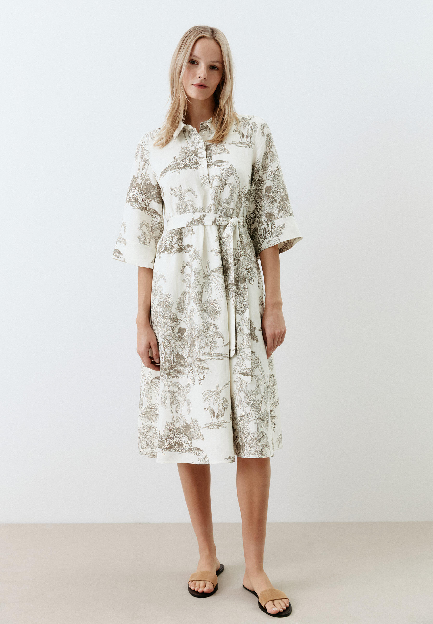 Dress Jungle Print