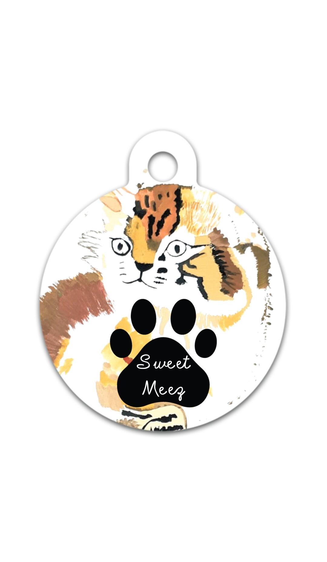 Médaille chat Sweet Meez