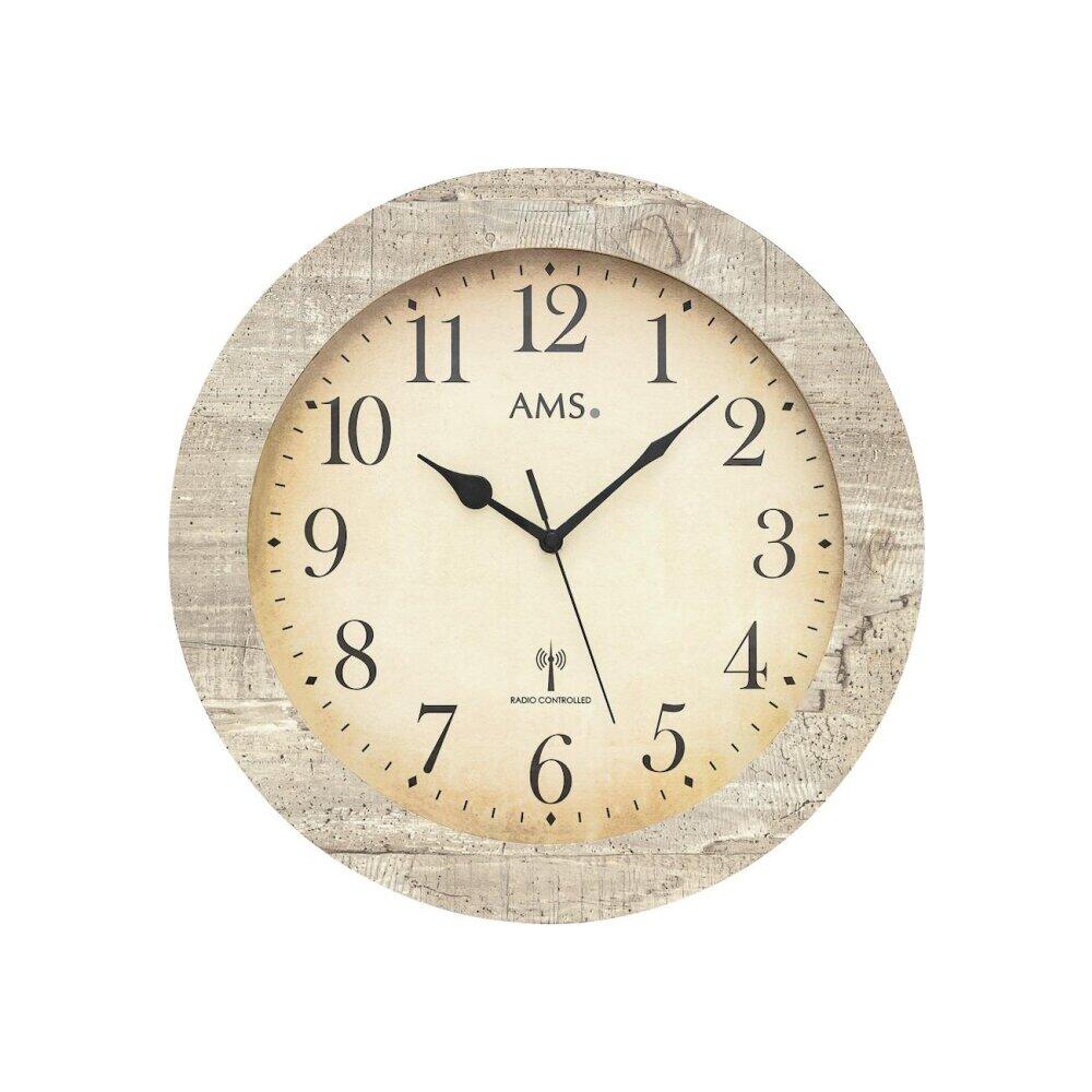 AMS - horloge murale - radio-pilotée - 5561