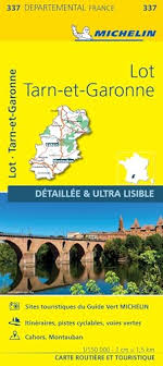 Michelin - Carte -Lot Tarn-et-Garonne 337