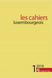 Cahiers luxembourgeois 01.2018