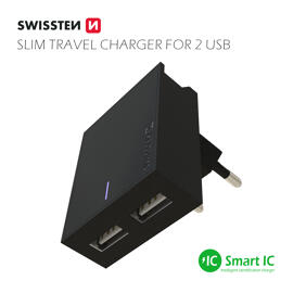 Accessoires pour adaptateurs de courant et chargeurs Adaptateurs de courant et chargeurs Swissten N