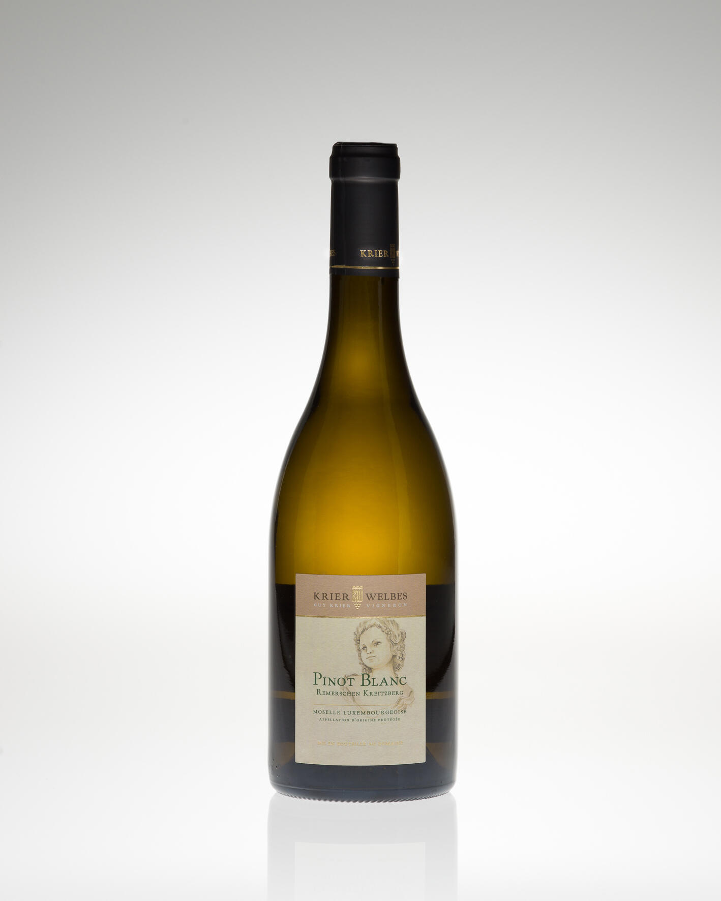 Pinot Blanc 2020 Remerschen Kreitzberg, élevé en fût de chêne, bio