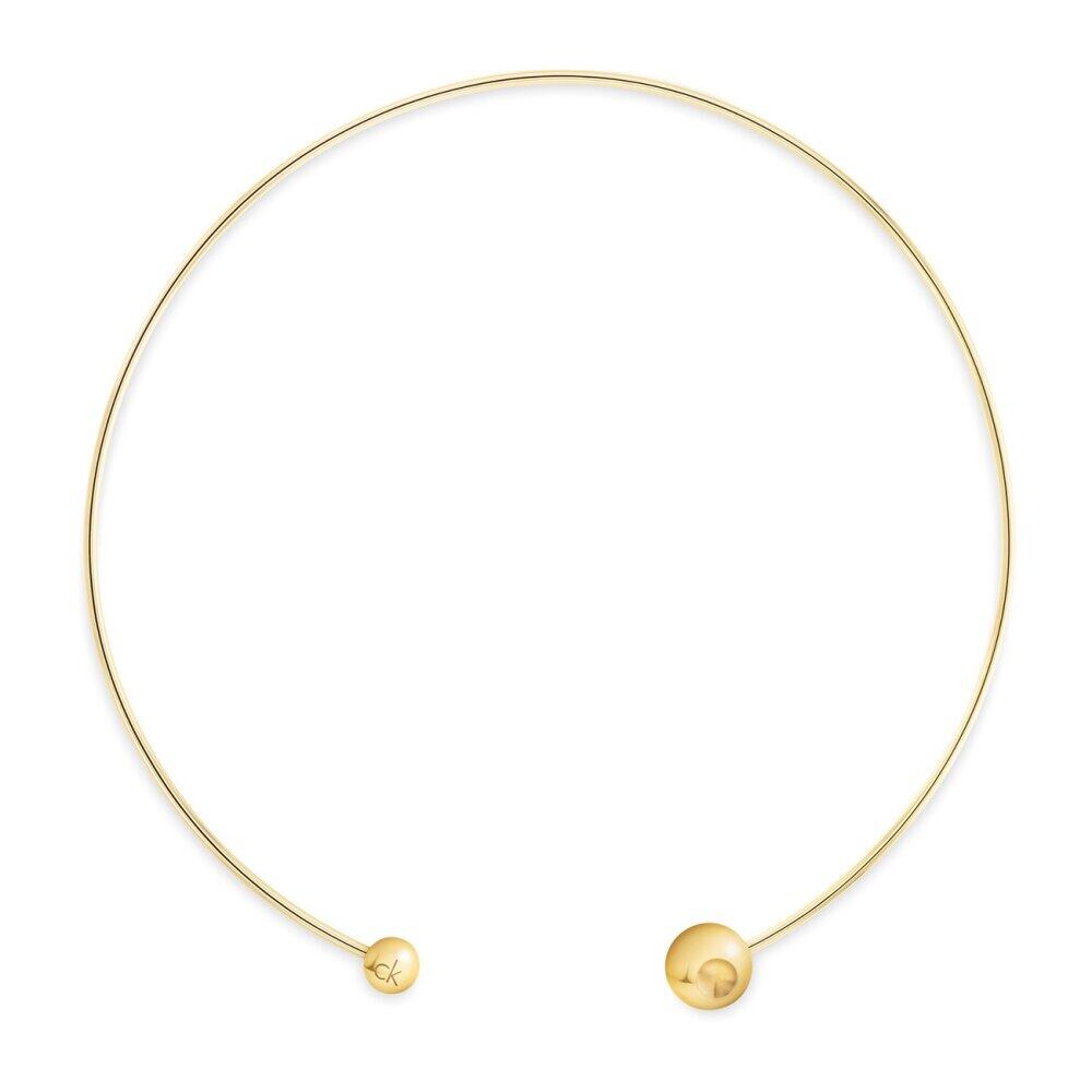 Calvin Klein - 35000785 - Collier - femme - or jaune plaqué - 12,7 x 12,7 cm