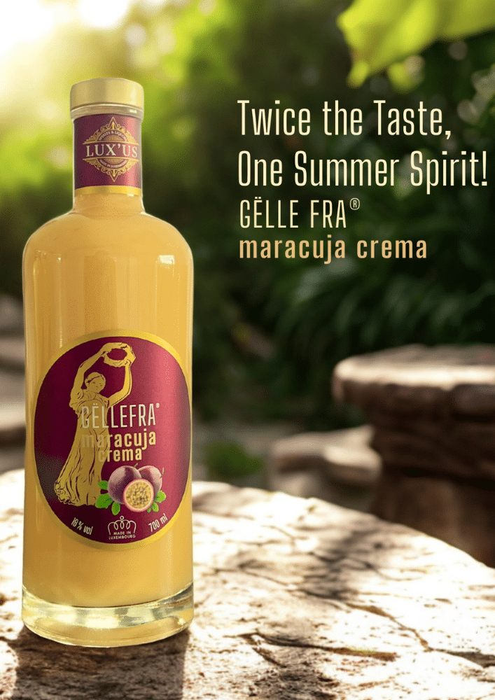 Gëlle Fra Maracuja Creme Likör 18% Zaida 70cl