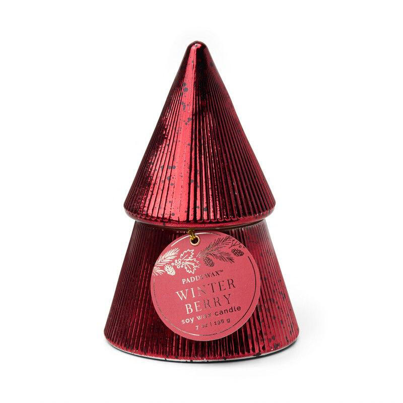 Pine-shaped candle - Winter Berry