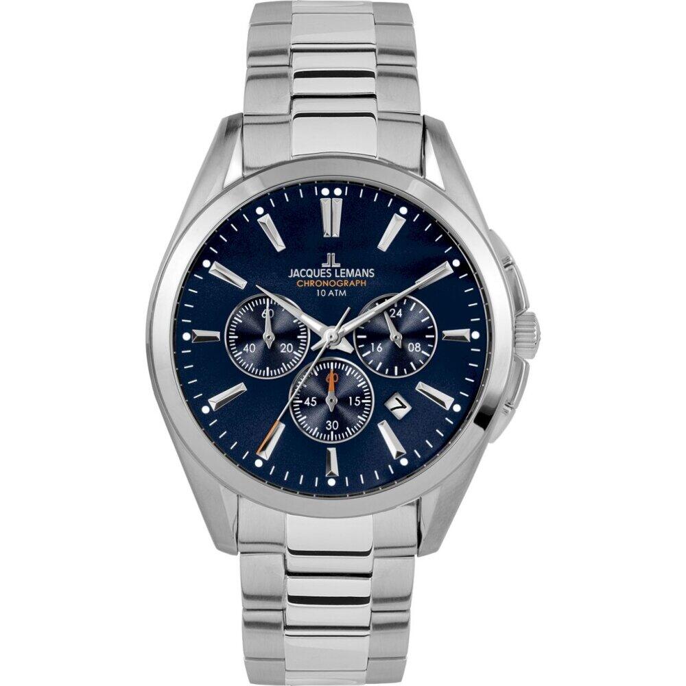 Jacques Lemans - Armbanduhr - Herren - Chronograph - Quarz - Derby - 1-1945.1E