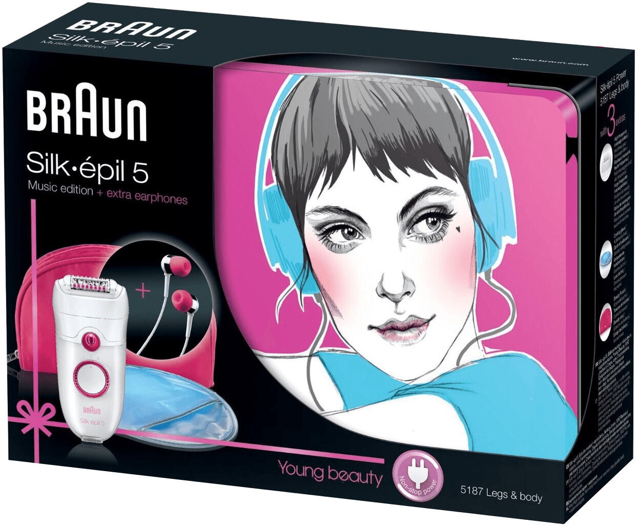 Braun Silk epil 5 5187 Music Edition