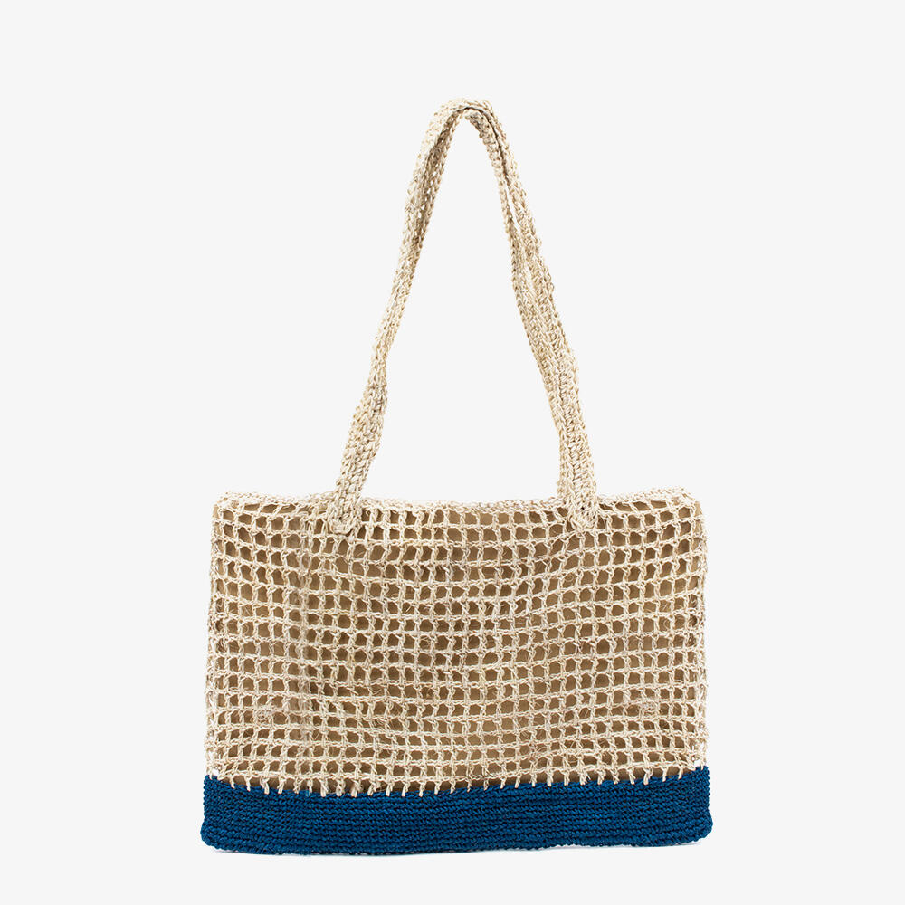 Fique Shopping Bag blau