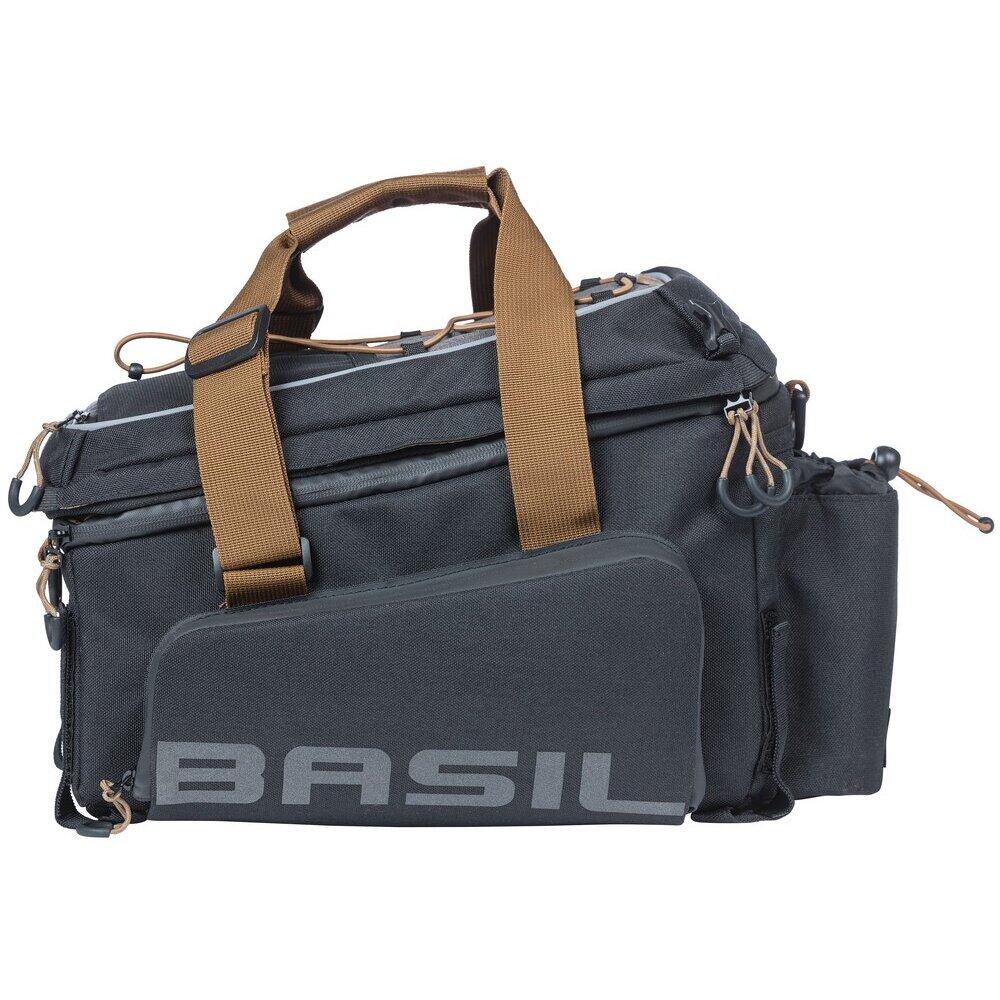 Pannier bag for Basil Miles XL Pro 9-36 liters, 31 x 23 x 20 cm - black slate