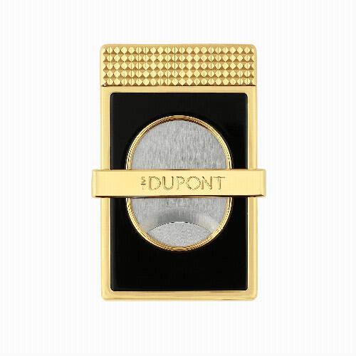 St Dupont Cigar Cutter Stop Slim Black Gold