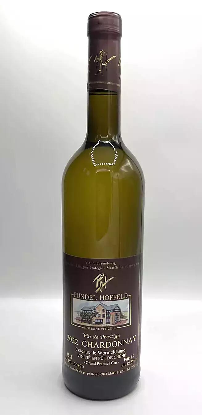 Chardonnay 2022 Coteaux de Wormeldange Prestige Grand Premier Cru (vinifié en fût de chêne)