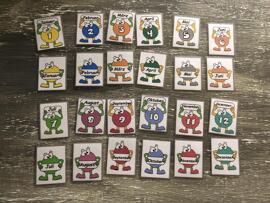Cartes mémoire pédagogiques Jeux de cartes fait main