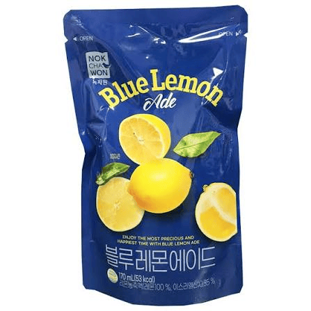 Measty - Korean beverage "Limonade Bleue" lemon-flavored - 170ml