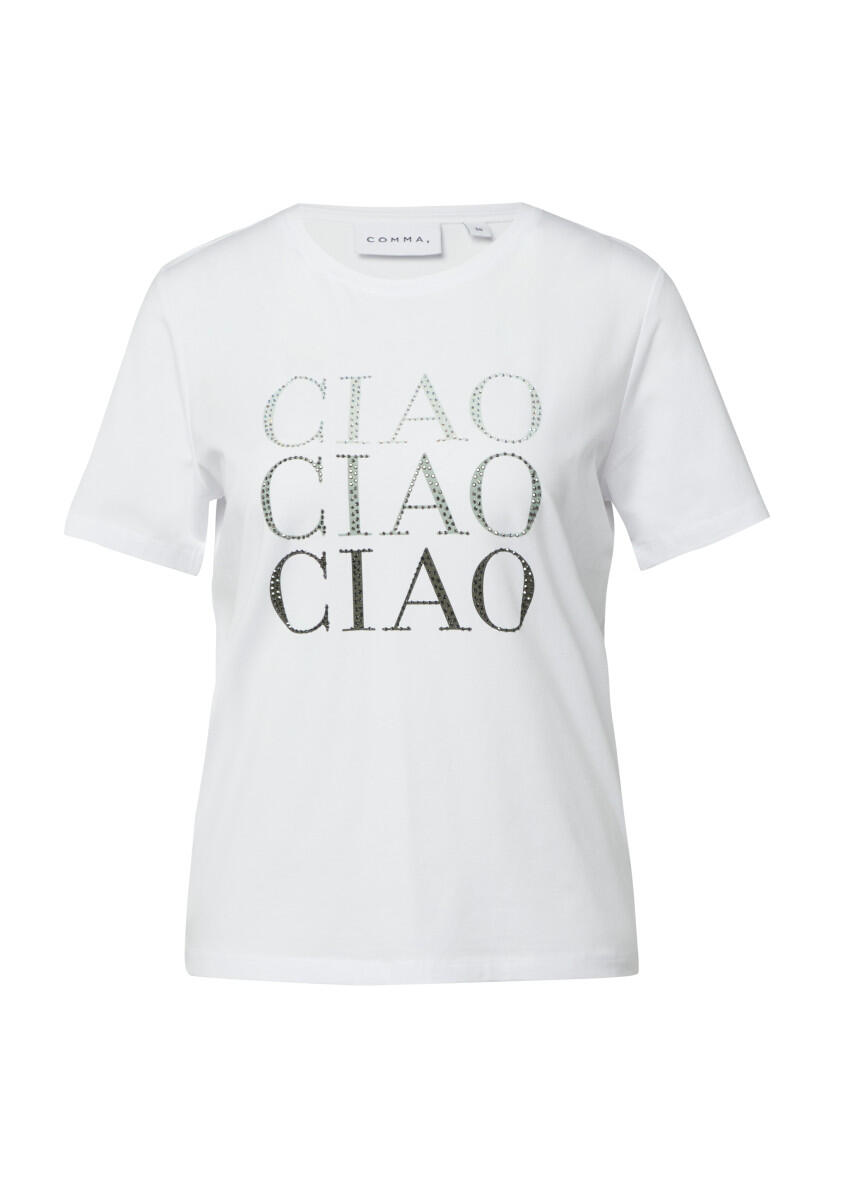 T-shirt en jersey avec illustration