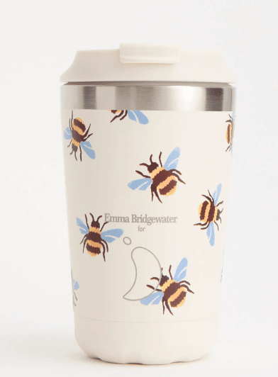 Chilly´s Emma Bridgewater Bumblebee Blue Wing Coffee Cup 340ml