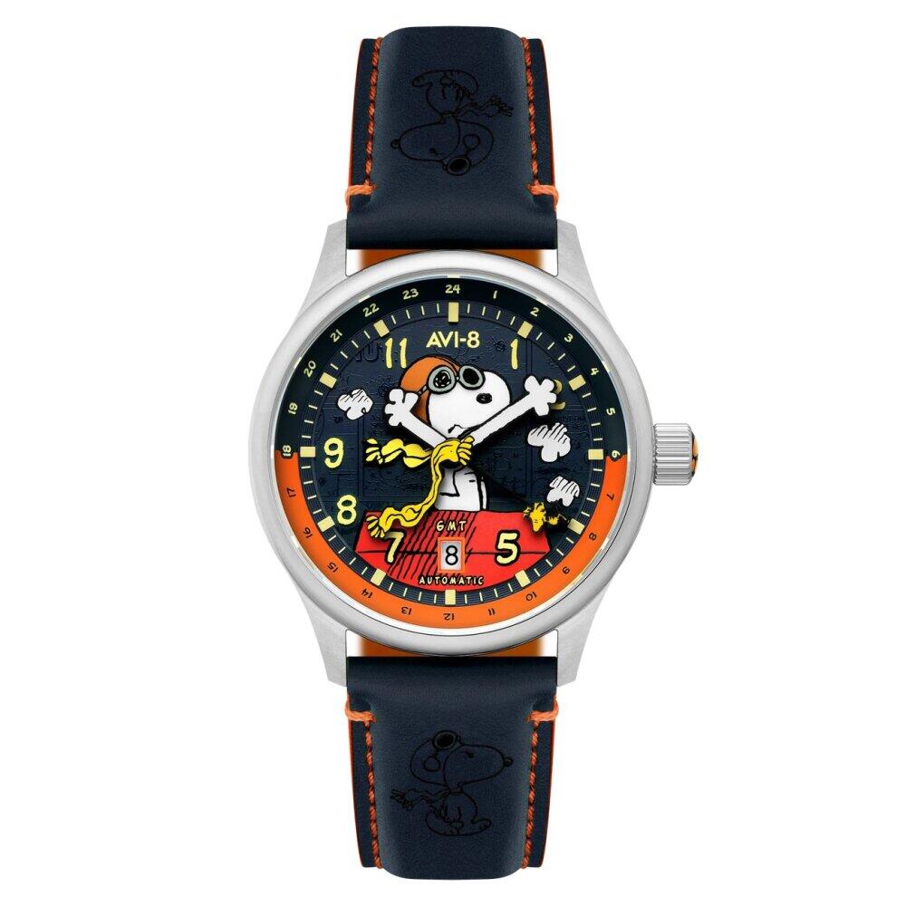 AVI-8 - AV-4136-02 - Montre - Homme - Automatique - Hawker Hurricane Kent GMT Sketchbook Blue