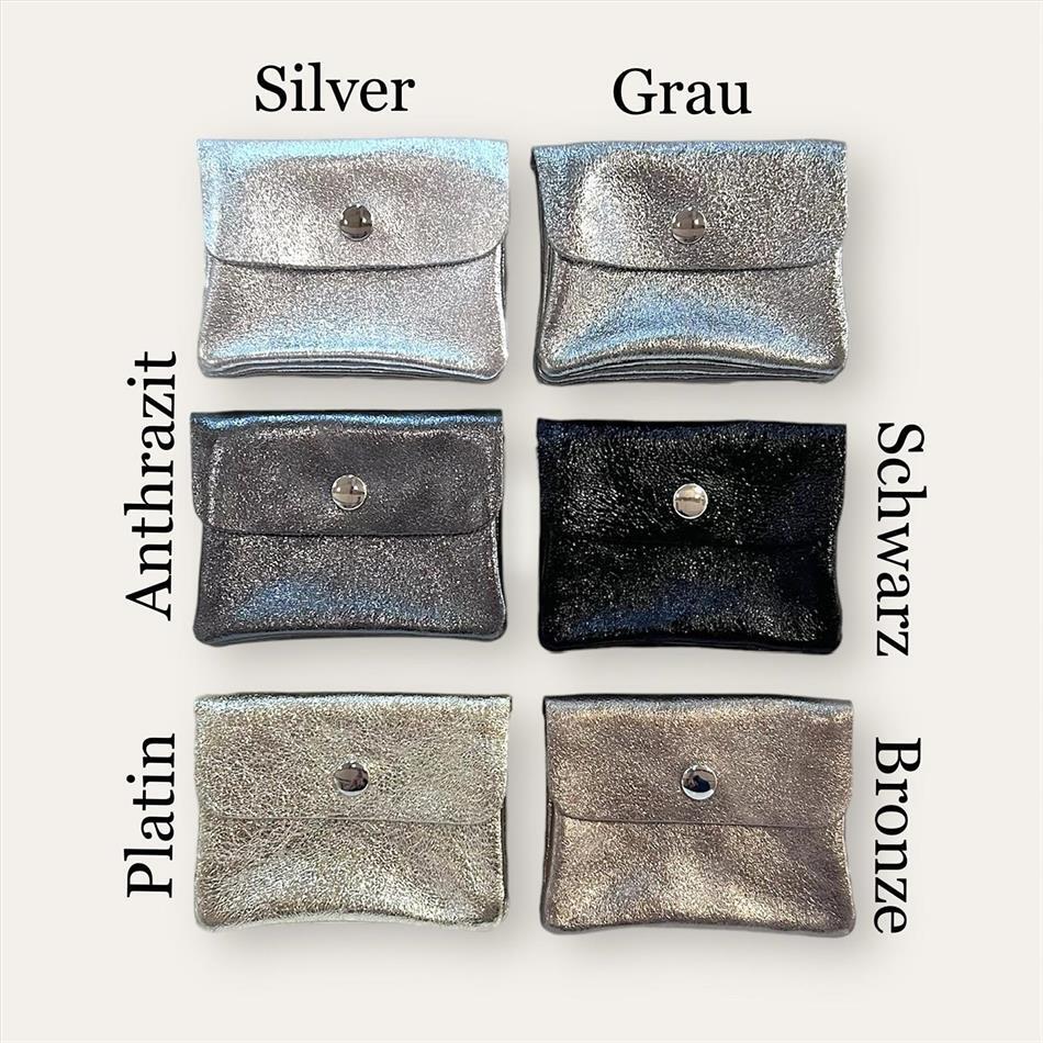 Wallet - grau silver