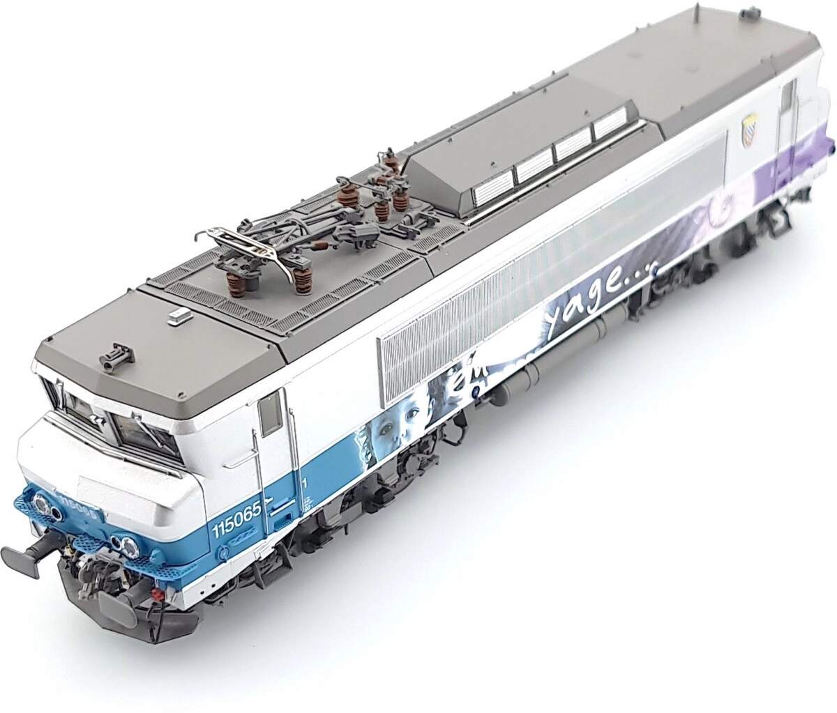 LS-Models 10491s voie H0 Locomotive électrique série BB 15065 En