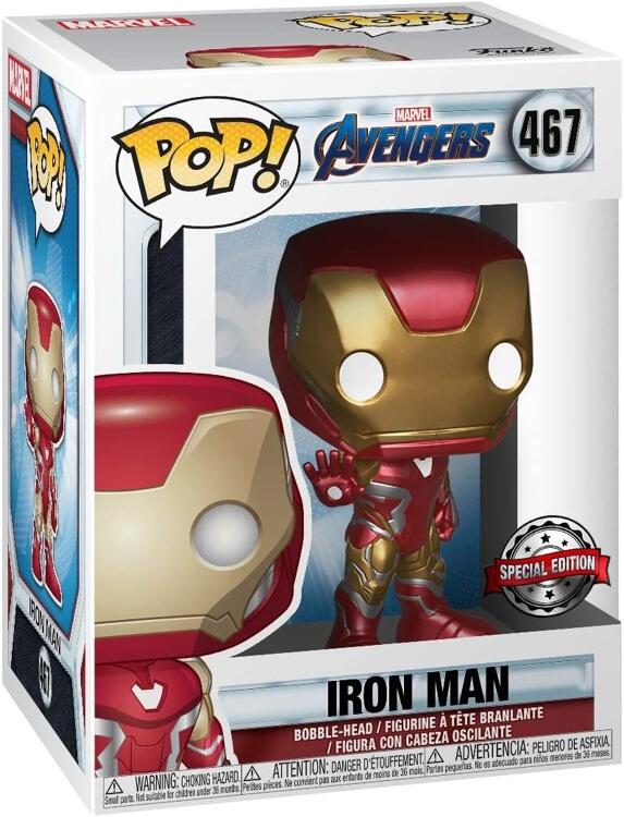 Funko pop discount endgame iron man