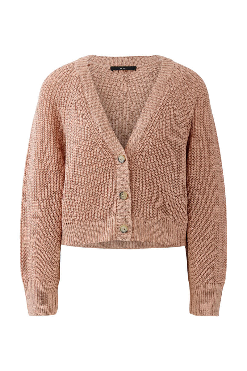 Cardigan en maille avec un léger éclat