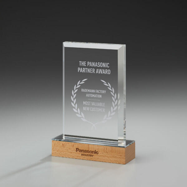 Wooden Excellence Award 59909, 205mm including engraving and/or digital printing   