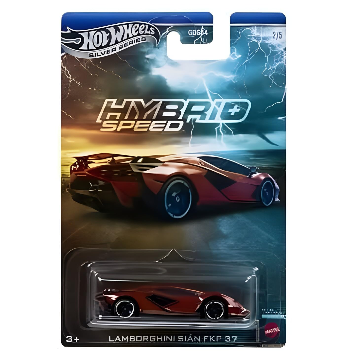 Hot Wheels - Silver Series - JDY87 JCB77 - Lamborghini Sián FKP37 - Hybrid Speed - 1/64
