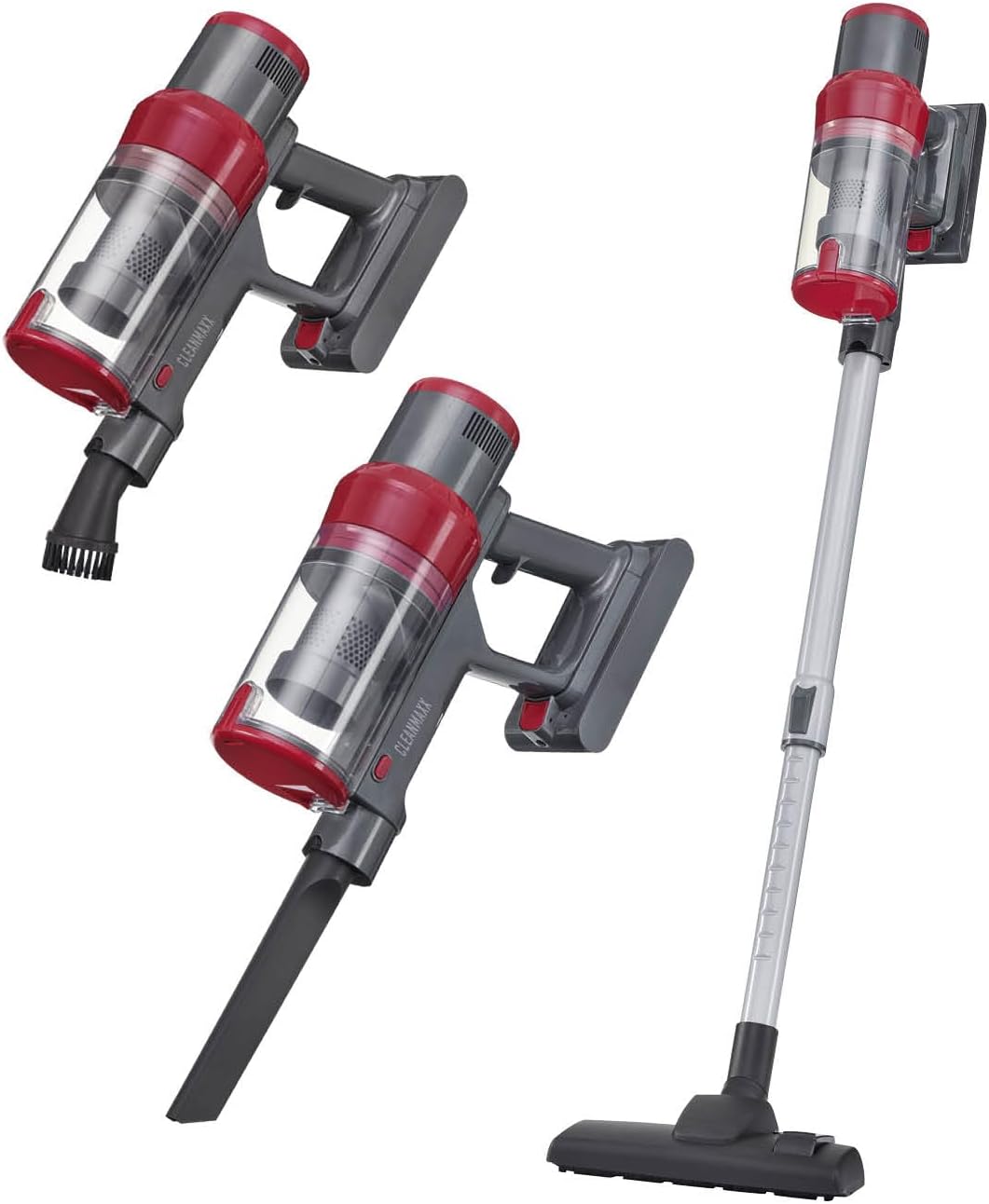 CLEANmaxx 2in1 Akku-Zyklon-Staubsauger