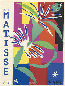 Matisse 2026 Großer Kunstkalender. Hochwertiger Wandkalender mit Meisterwerken von dem bekannten Maler Henri Mastisse. Kunst Galle