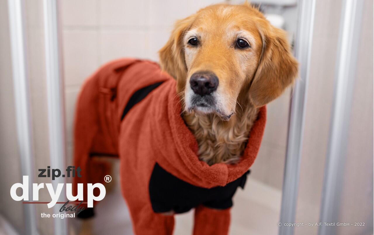 Peignoir pour chien DRYUP BODY ZIP.FIT