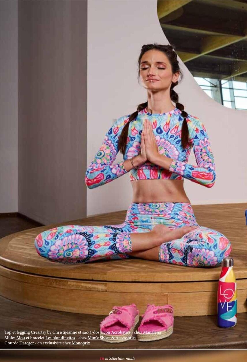 Longsleeve Crop Top Flower of Life