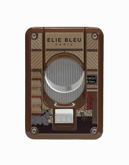 Elie Bleu Cigar Cutter C4 El Secador Brown Ltd