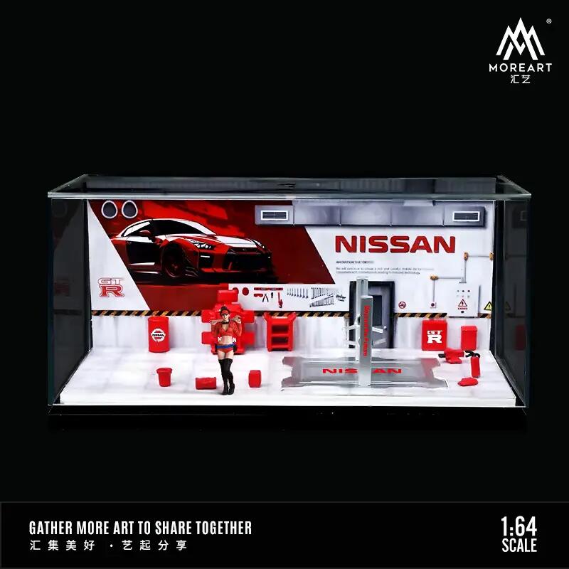 MoreArt - 1:64 Nissan Auto Repair Shop (MO641077)