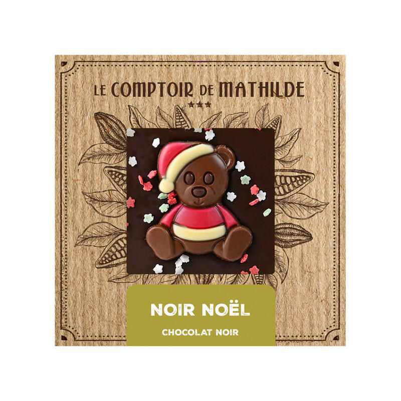 Noël - Dark Chocolate Bar - 80 g