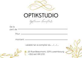 Gift certificates Optikstudio