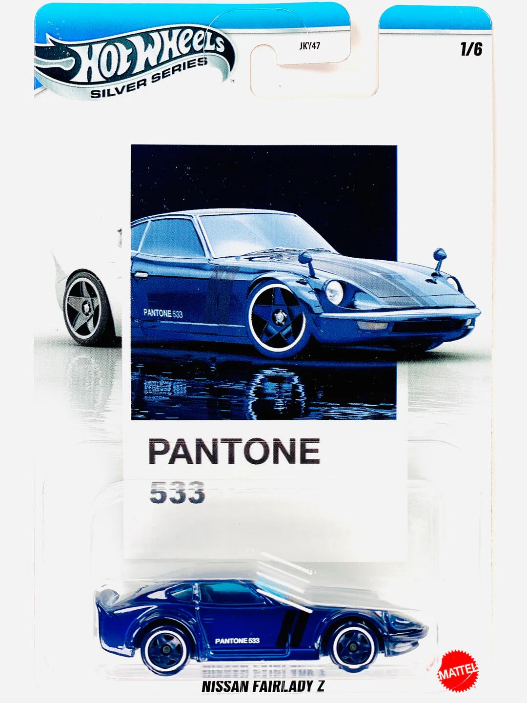 Hot Wheels Silver Series - #JKY47 JKY52 - Nissan Failady Z - Pantone 533 - 1/64