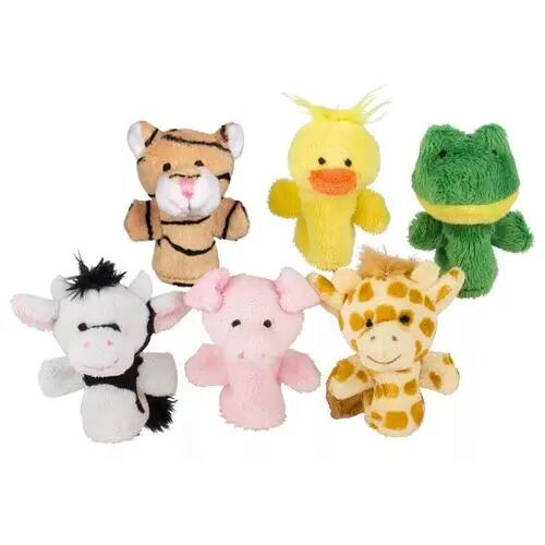 Finger puppet set - assorted animals (1 piece)