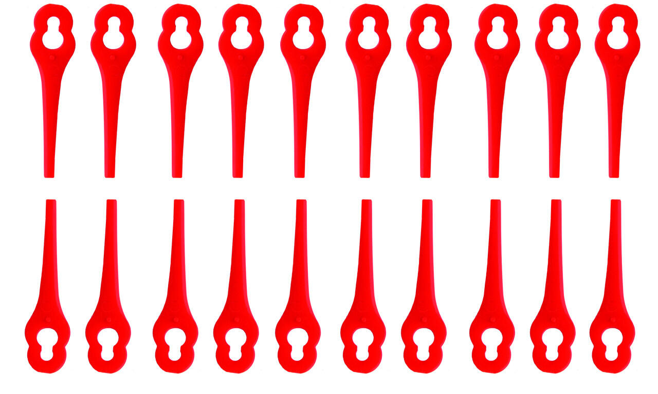 Primaster replacement blades for cordless lawn trimmer, 20 pieces